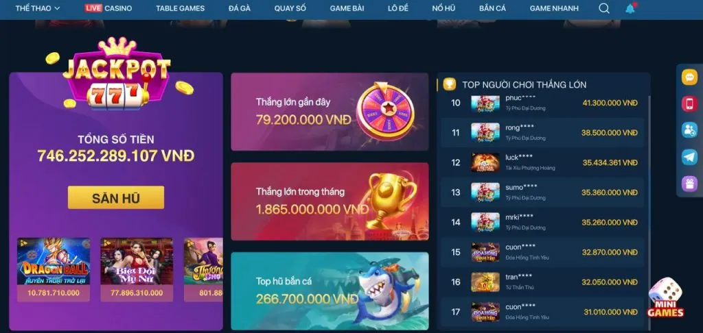 Chương trình VIP Nổ Hũ 13win21